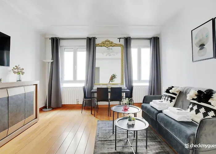 Daire Fancy - 2br-6p - Gare De L'est Paris